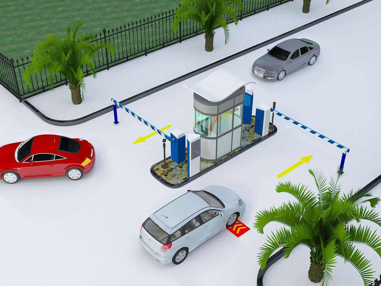智能大廈停車場感應卡智能系統設計